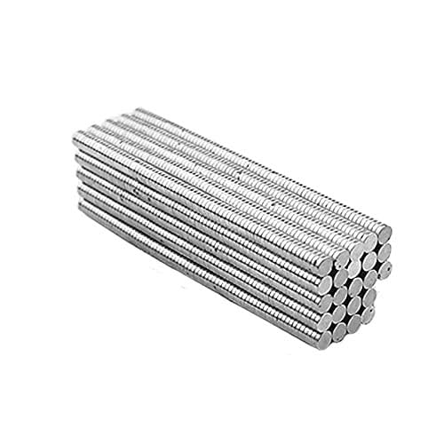 SNOOGG 8 x 2 mm Neodymium N35 disc Rare Earth Magnets for Whiteboard Fridge, Crafts, DIY, Science, Craft, Office, Students, Projects, Pack 40 Pc (Use for 14 Year Age and Above only) - Image 5