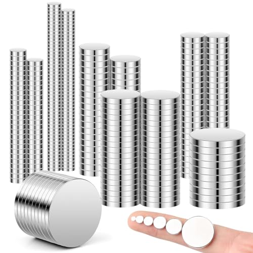 SNOOGG 8 x 2 mm Neodymium N35 disc Rare Earth Magnets for Whiteboard Fridge, Crafts, DIY, Science, Craft, Office, Students, Projects, Pack 40 Pc (Use for 14 Year Age and Above only) - Image 4