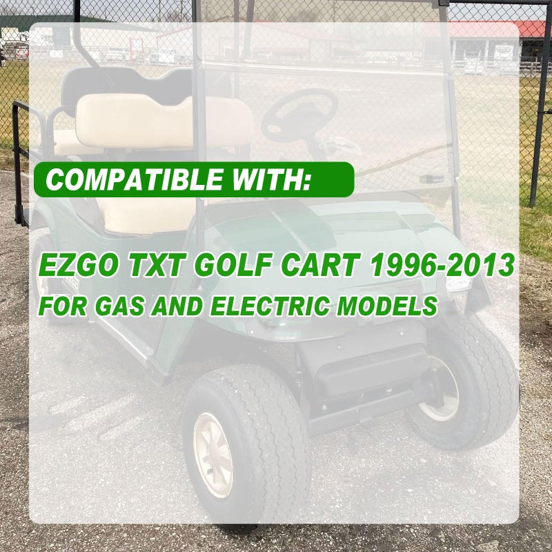 Lochnchn LED Headlight Tail Light Kit Compatible with EZGO TXT Golf Carts 1996-2013 12V Street Legal Light Kit with Turn Signal Wire Harness Compatible with EZGO TXT for Gas and Electric - Image 2