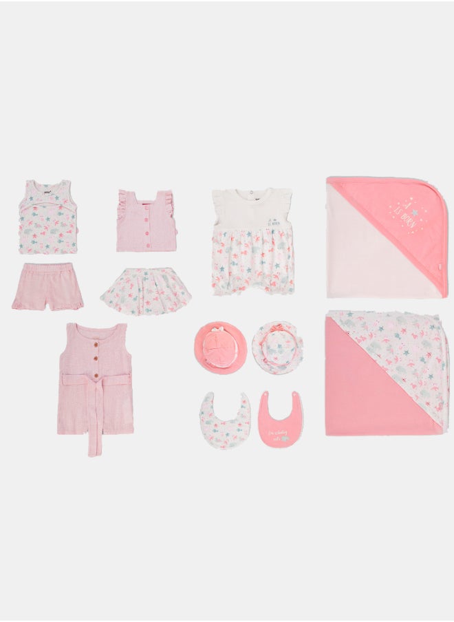 Junior Baby Girls Printed Sleeveless Romper  - Image 3