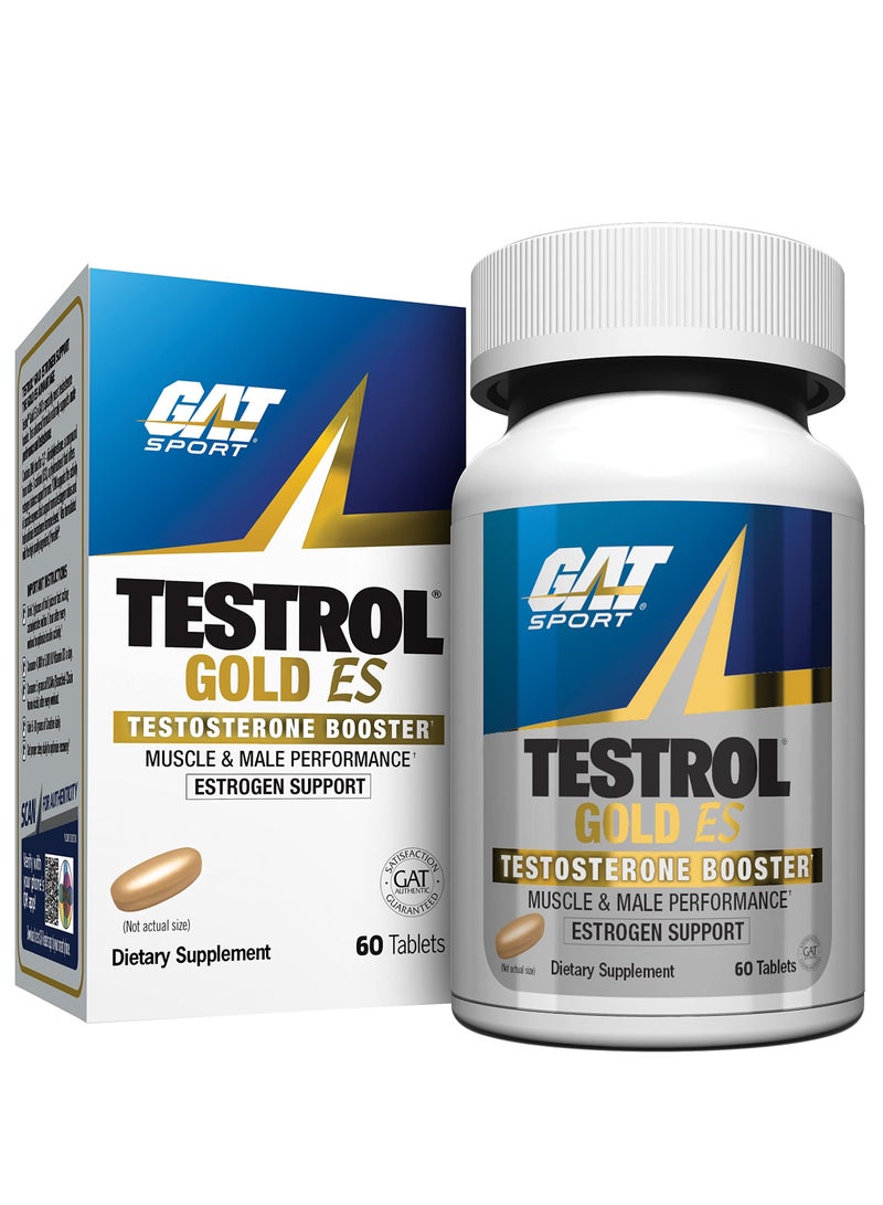 GAT SPORT Testrol Gold ES Testosterone Boster 60 Tablets