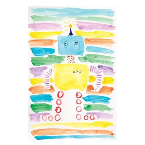 PRANG Refill Pans for Half Pan Watercolor Paint Sets, 12 Pans per Box, Yellow (08003) - Image 2