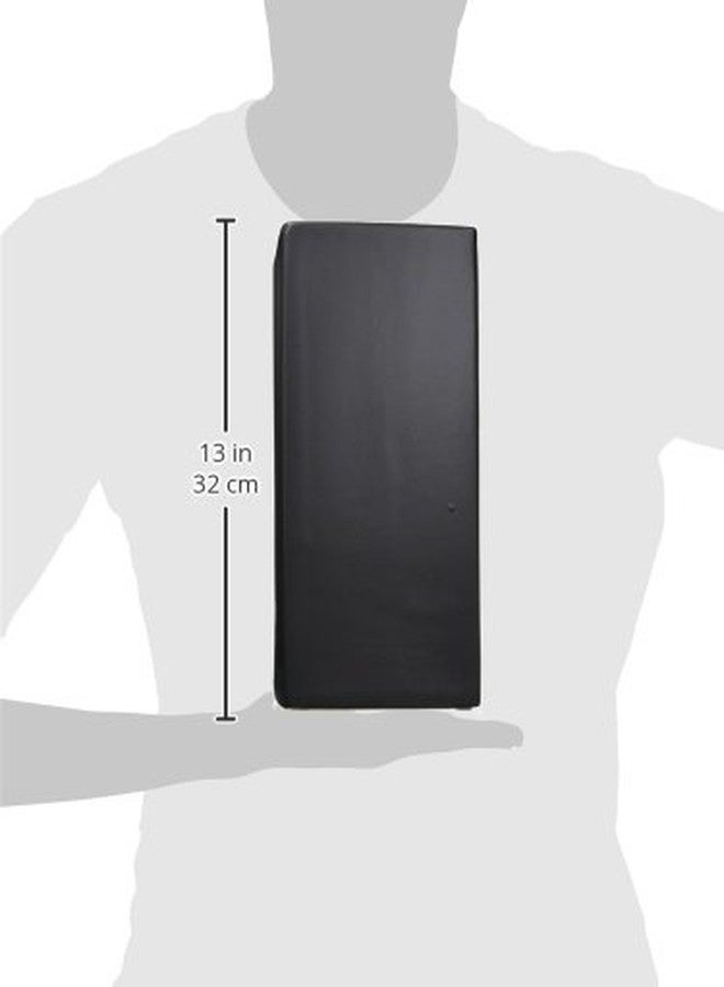 WGVI WGV Ceramic Block Vase 5" W x 12" H, (Multiple Size/Color Choices) Matte Tall Square Flower Planter Pot, Accents Home Office Tabletop Decor, Ideal Gifts Black 1 Piece (CSB0512BK) - Image 2