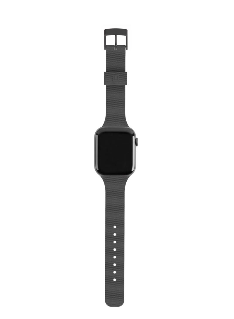 UAG Dot Silicone Strap for Apple Watch 42mm / 44mm / 45mm – Grey – Soft & Durable Band