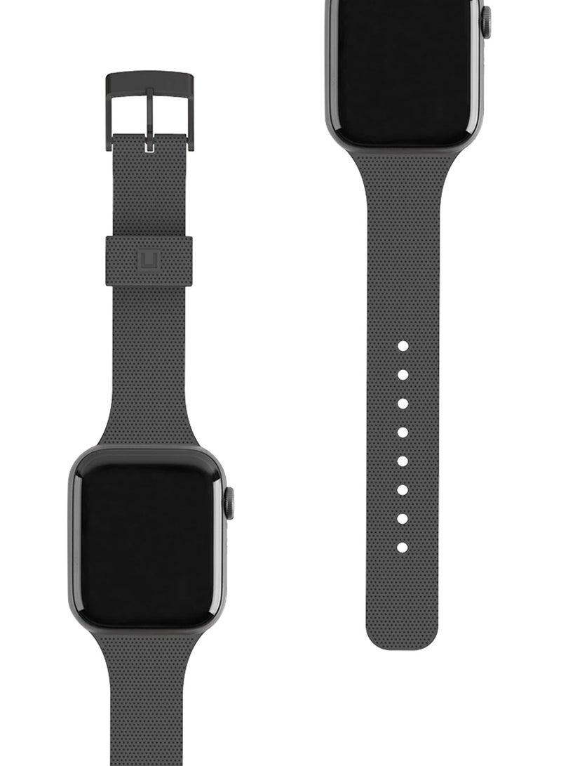 UAG Dot Silicone Strap for Apple Watch 42mm / 44mm / 45mm – Grey – Soft & Durable Band