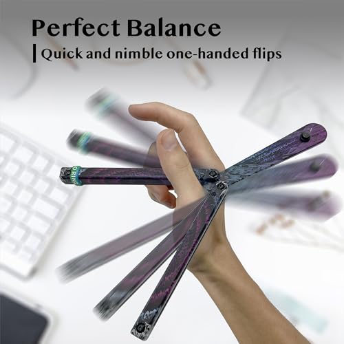Larqety Foldable Plastic Tool, Sturdy and Lightweight, Excellent Balance, Practice Tool for Beginners（Dazzling Color） - Image 2