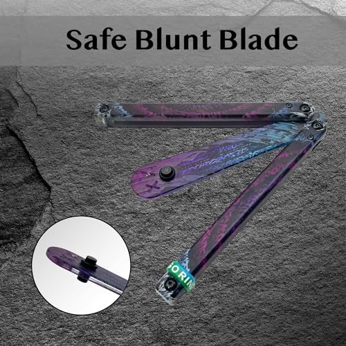 Larqety Foldable Plastic Tool, Sturdy and Lightweight, Excellent Balance, Practice Tool for Beginners（Dazzling Color） - Image 4