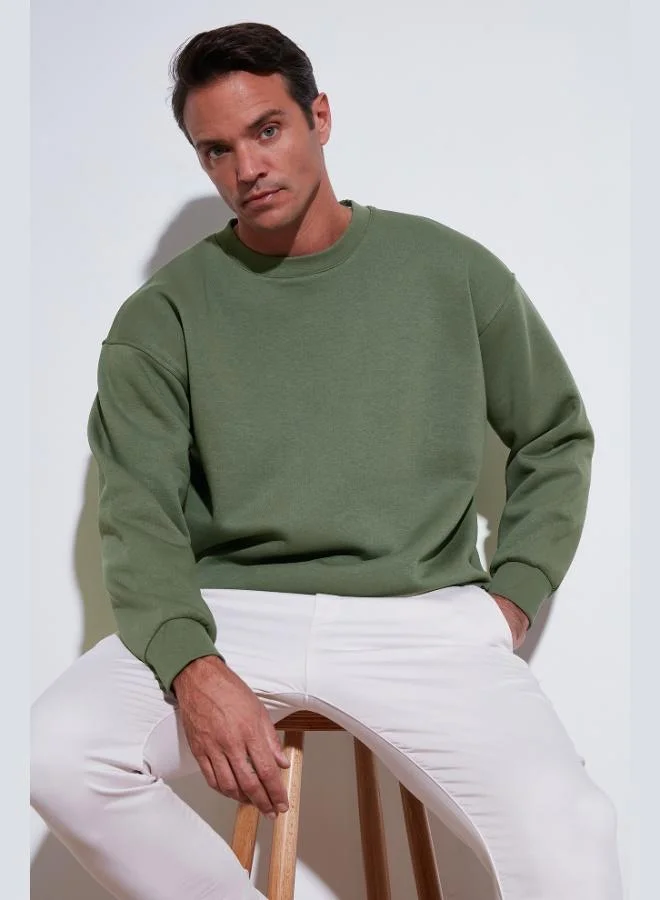 Buratti  Buratti Regular Fit Crew Neck Fleece Lined 2-Pack Men's Sweatshirt 5905255S2 for Men | Best Price UAE