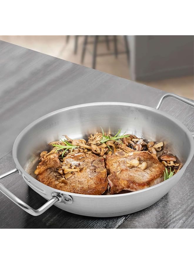 chefset Steel Fry Pan With Side Handle 24Cm - Image 5