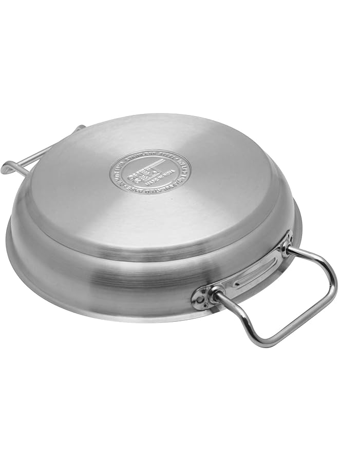 chefset Steel Fry Pan With Side Handle 24Cm - Image 3