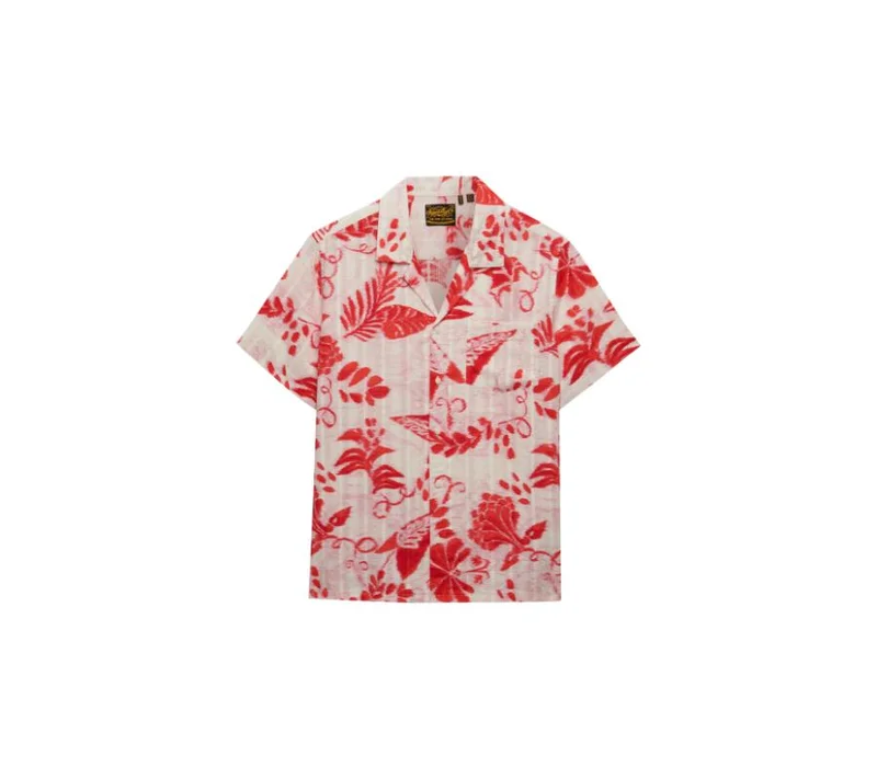 Superdry Beach Printed Short Sleeve Shirt