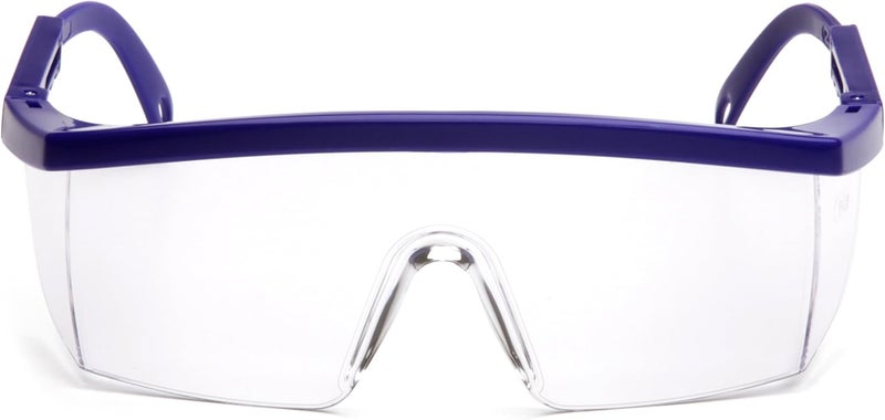 Pyramex Safety Pyramex Integra Safety Eyewear with Clear Lens and Blue Frame - Image 3