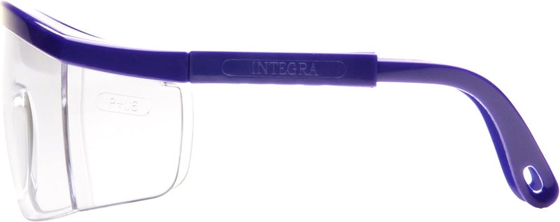 Pyramex Safety Pyramex Integra Safety Eyewear with Clear Lens and Blue Frame - Image 4