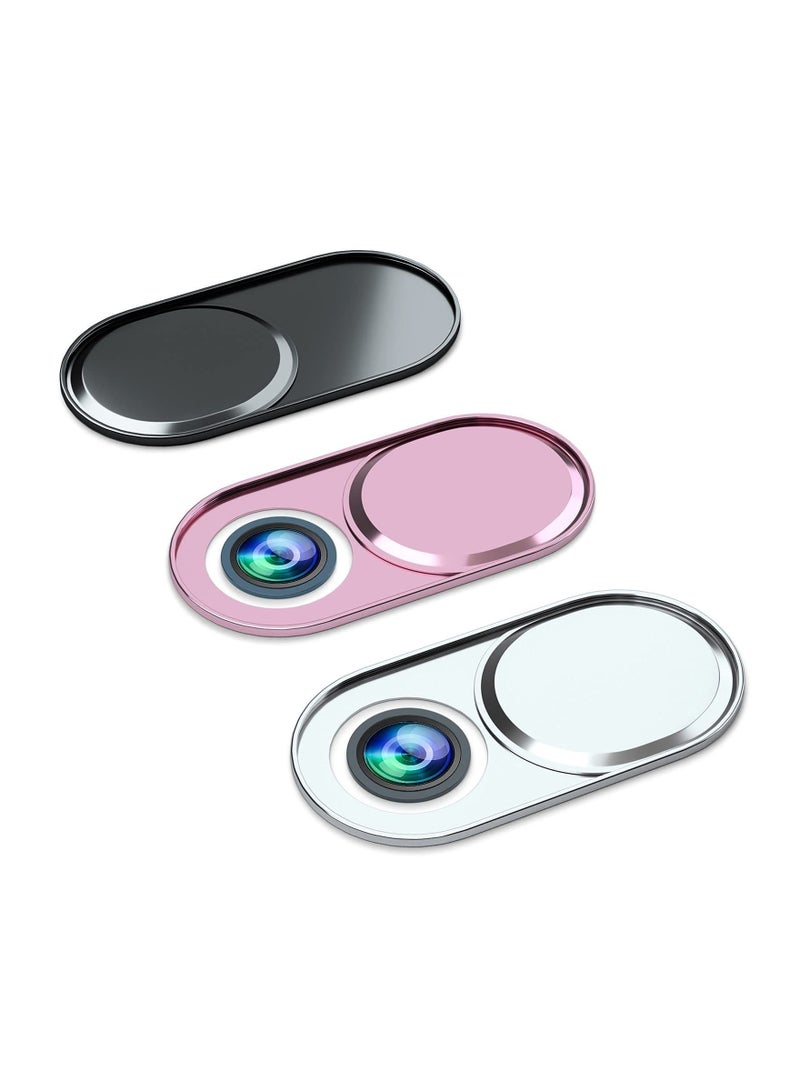 Webcam Covers, Web Mac Laptop Camera Cover Slide, Ultra Thin Blocker Fits for MacBook Air Pro iPhone iPad, Protect Your Privacy and Security - Image 1