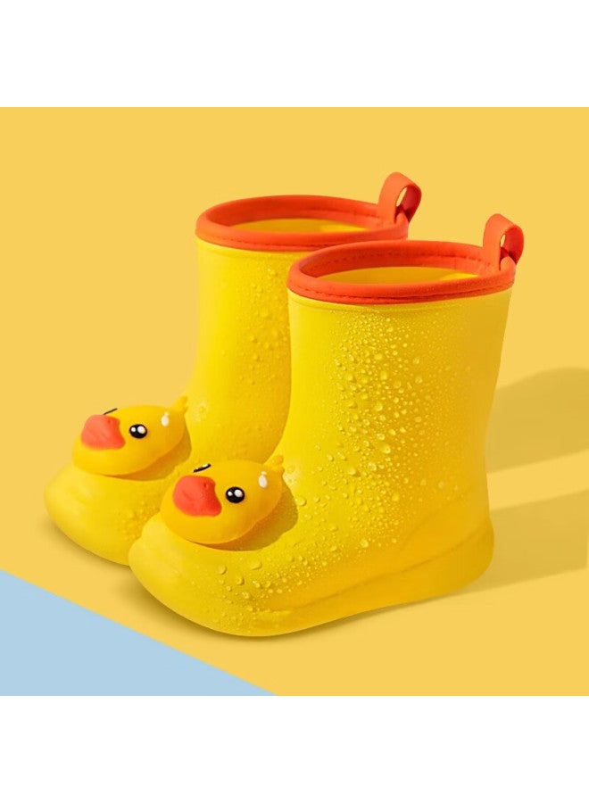 Daddy Pig Zhubaba Children's Rain Boots, Non-slip Rain Shoes For Girls, Waterproof Rubber Boots For Boys, Toddlers, Students, And Young Girls, Size 170 - Image 3