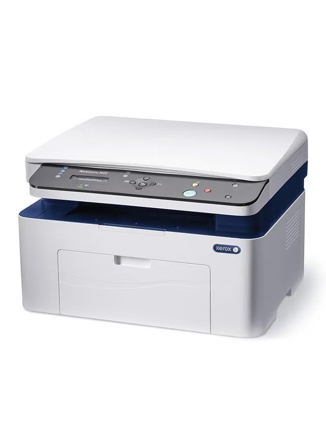 xerox WorkCentre 3025 Multifunction Laser Printer White/Blue - Image 1