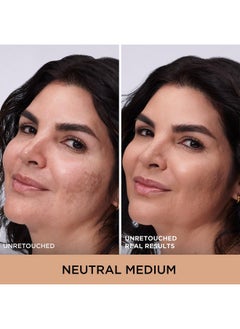 IT COSMETICS IT Cosmetics CC+ Cream Natural Matte Foundation with SPF 40 - Shine-Reducing & Long-Wear Full Coverage Foundation For Oily Skin - With Hyaluronic Acid - Non-Comedogenic, Neutral Medium - 1.08 fl oz  - Image 2
