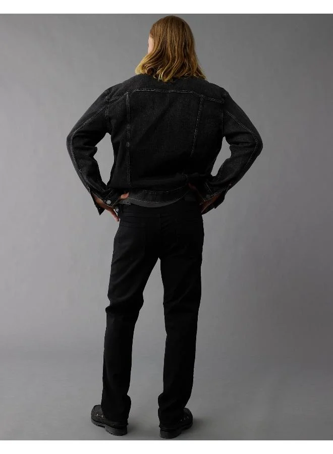 American Eagle Airflex+ Athletic Rinse Wash  Straight Fit Jean