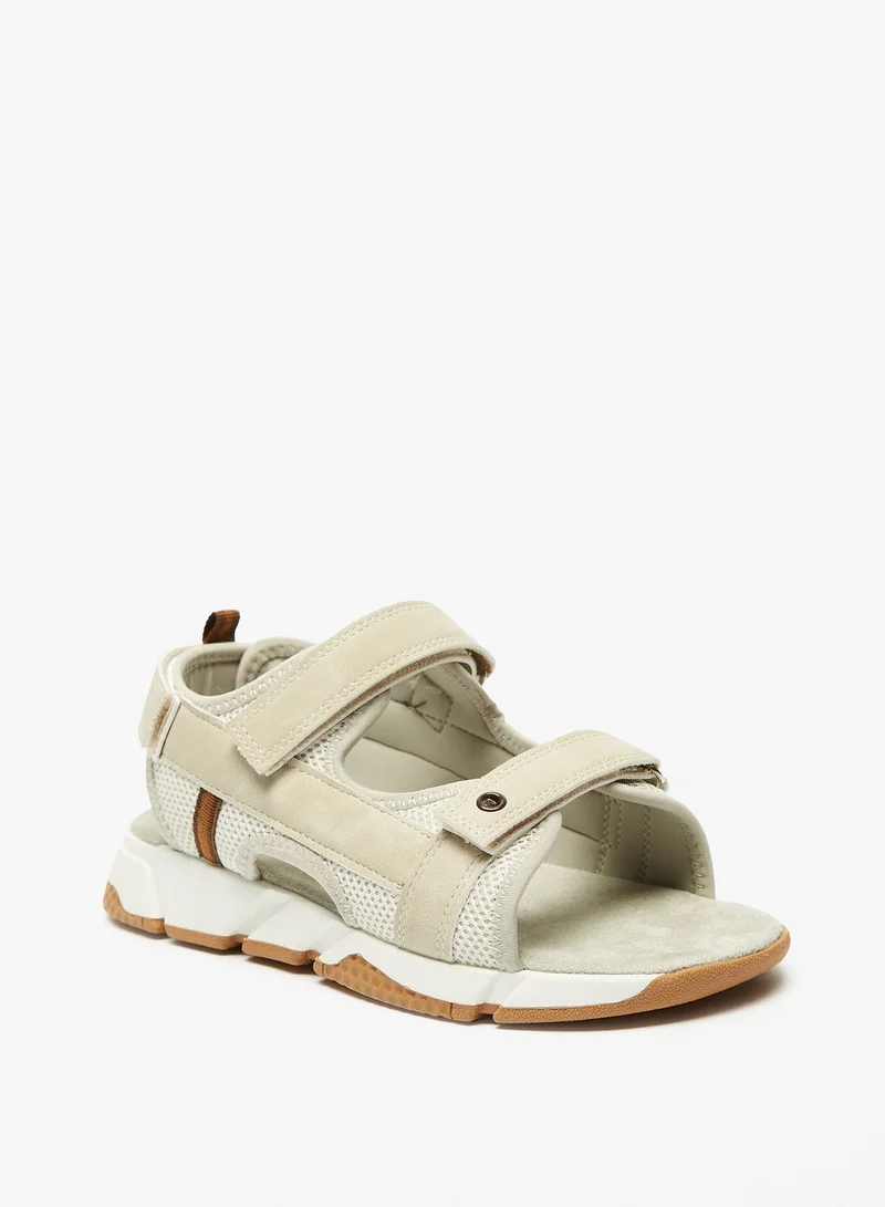 shoexpress Boys Paneled Sandals with Hook and Loop Closure Ramadan Collection