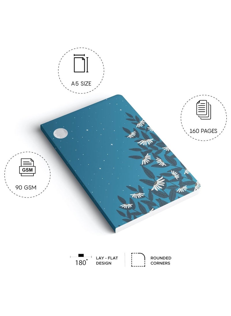FACTOR NOTES A5 Size Softbound Ruled Notebook 160 Pages 90gsm Thickness  - Image 3