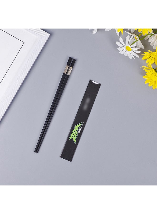 Disposable Chopsticks Cover Chopsticks Cover Logo Printable Hotel Special Commercial Disposable Chopsticks Cover Paper Chopsticks Cover Paper Cover-Colors:3x 20 Coated With 1,000 - Image 3