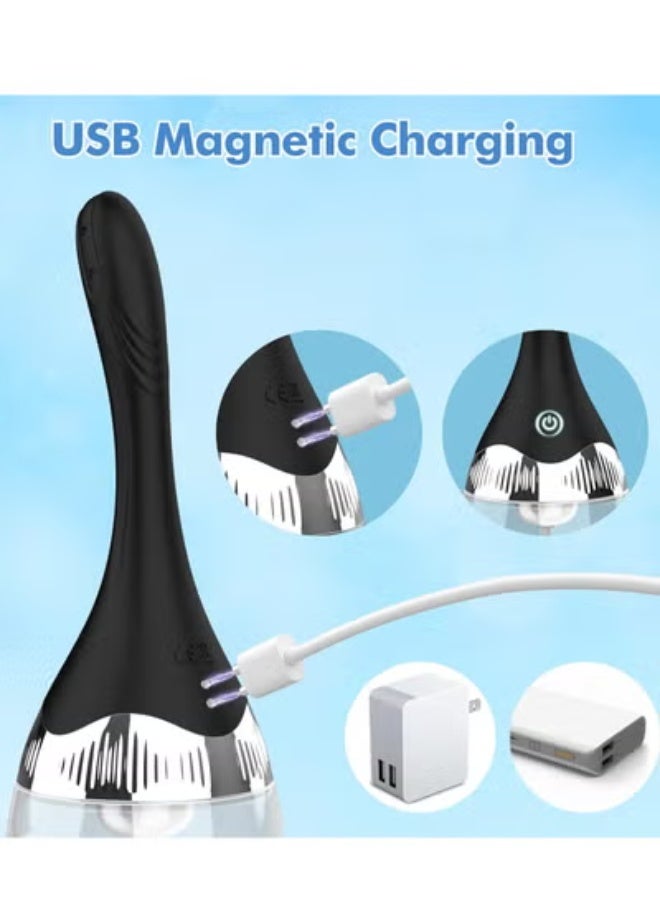 general Portable Electric Colon Irrigator for Personal Hygiene, 3 Adjustable Speeds, Soft Silicone Nozzle, Remote Control & Button Control, Reusable Home Irrigation Kit with Anti-Backflow Design, USB Magnetic Charging 15oz - Image 5