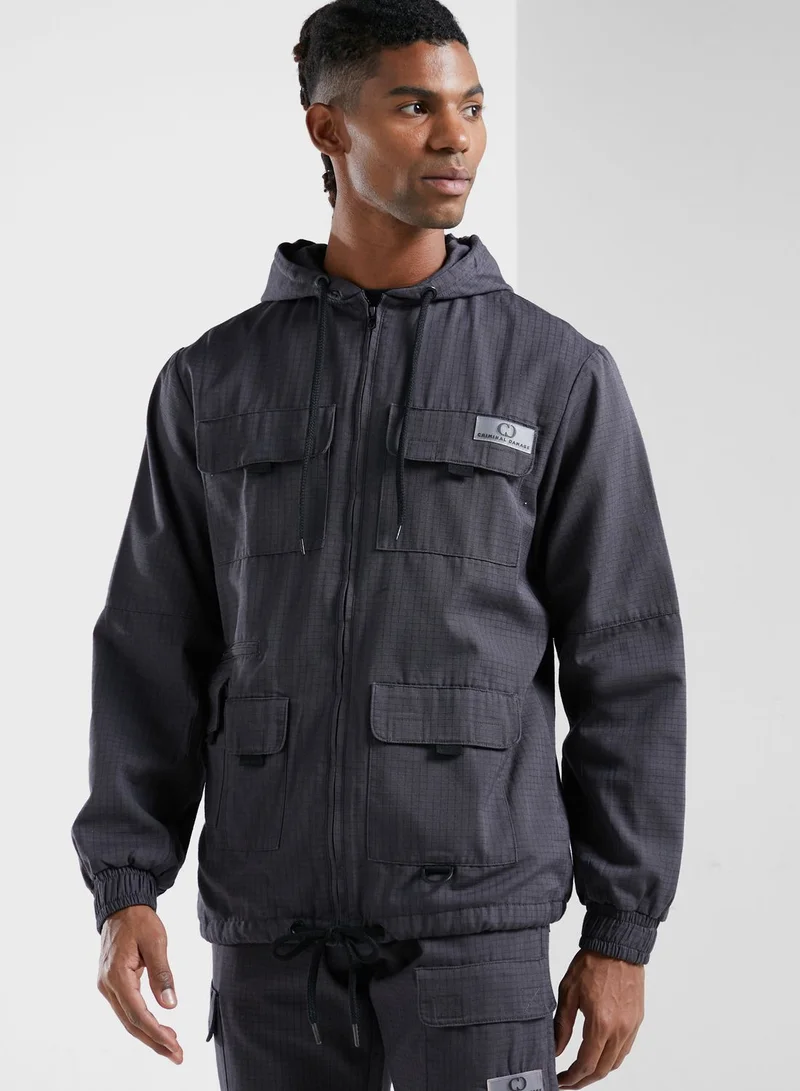 CRIMINAL DAMAGE Ripstop Cargo Jacket