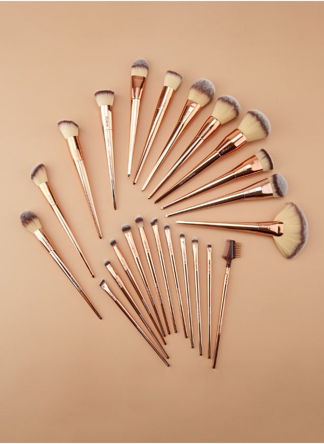 daroge Daroge Professional Tapered Foundation Makeup Brush Rose Gold S010  - Image 4