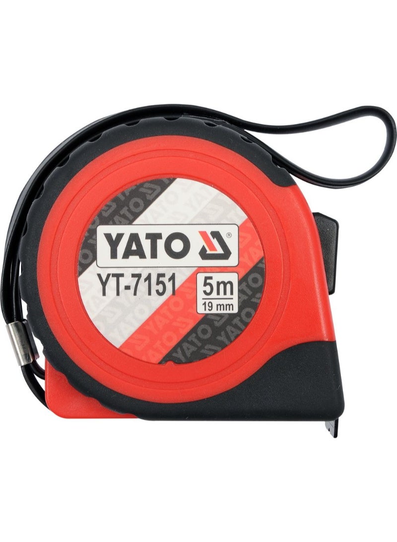 YATO Measuring Tape 5Mx19Mm /Nylon/ YT-7151