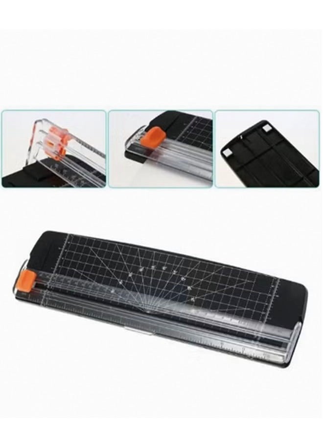 OSMILE - OSMILE SL200 A4A5A6 Laminator,Hot And Cold Laminating Machine,Thermal Lamination for A4/A5/4R with 15 Laminating Sheets, Personal Laminator with Paper Trimmer and Corner Rounder for Home Office School - Image 1