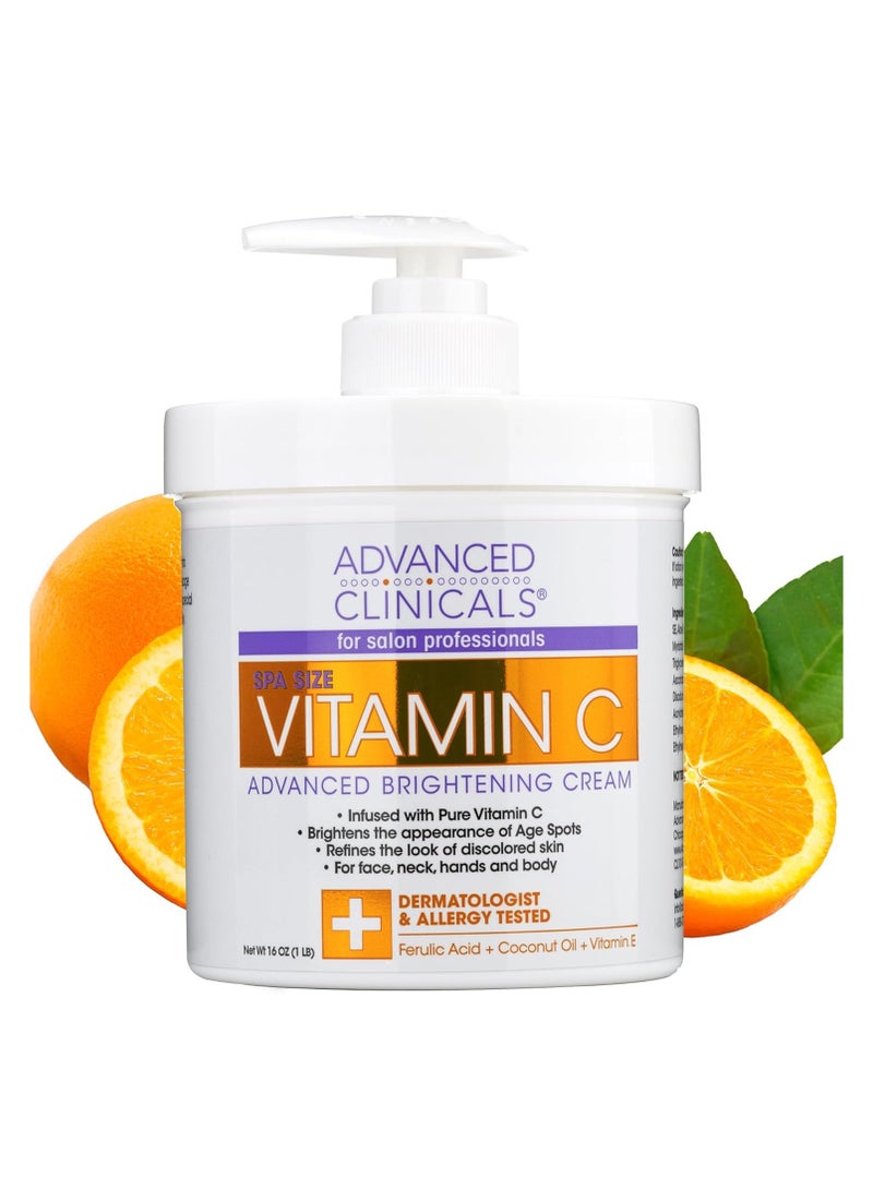 أدفانسد كلينيكال كريم تفتيح متقدم بفيتامين سي 454 جرام (قد تختلف العبوة) - Image 4