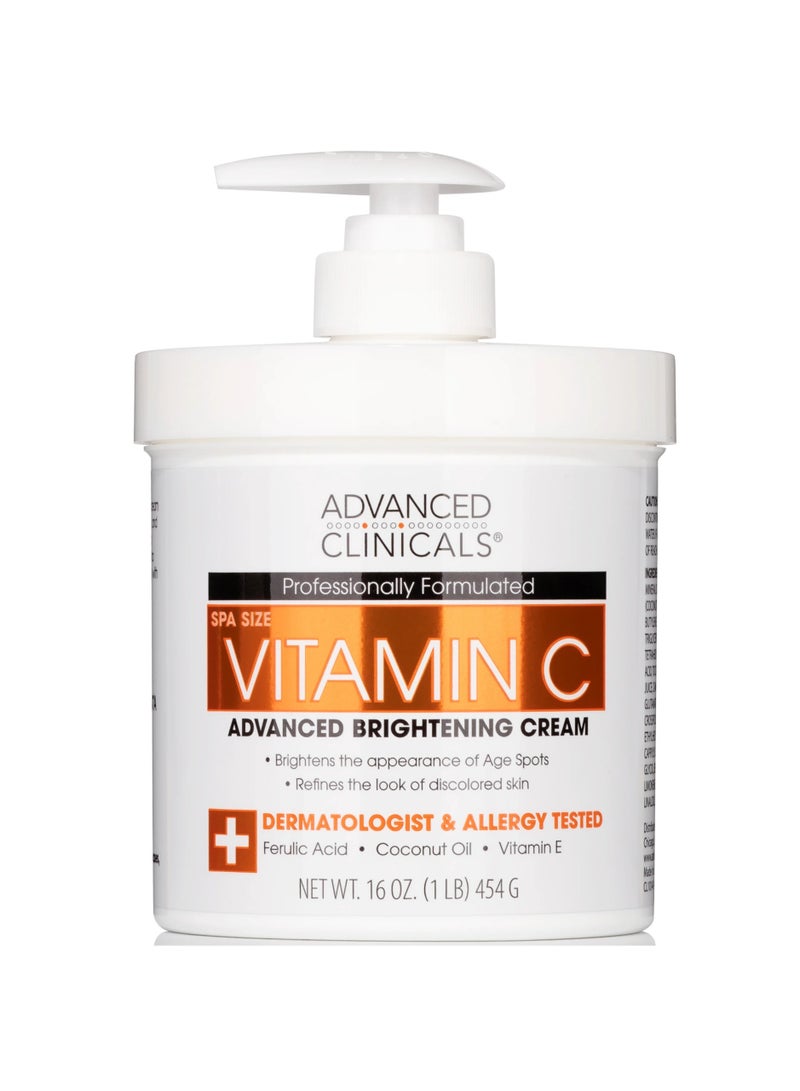 أدفانسد كلينيكال كريم تفتيح متقدم بفيتامين سي 454 جرام (قد تختلف العبوة) - Image 1