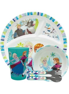 Zak Designs Zak Designs Disney Frozen Kids Dinnerware 5 Piece Set  - Image 1
