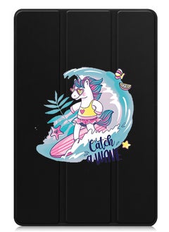 Protective Flip Case For Huawei MatePad Pro 11 (2024) With Trifold Stand Auto Wake Sleep Shockproof Cover Catch a wave