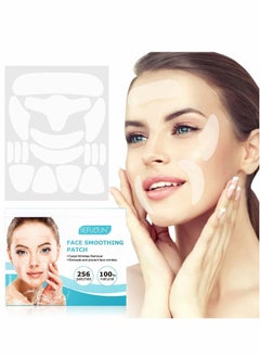 Wrinkle Patches for Face, Pads 256Pcs While Sleeping Helps Neck, Eye, Reusable, Forehead - Clear, Treatment to Reduce Fine Lines, Frown Lines,Smile Line