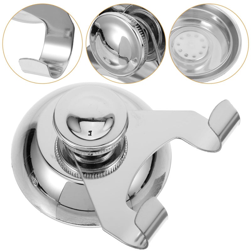 Stainless Steel Suction Cup Hooks 2 Pack For Glass Window Bathroom Wall Kitchen Towel Holder - Image 4