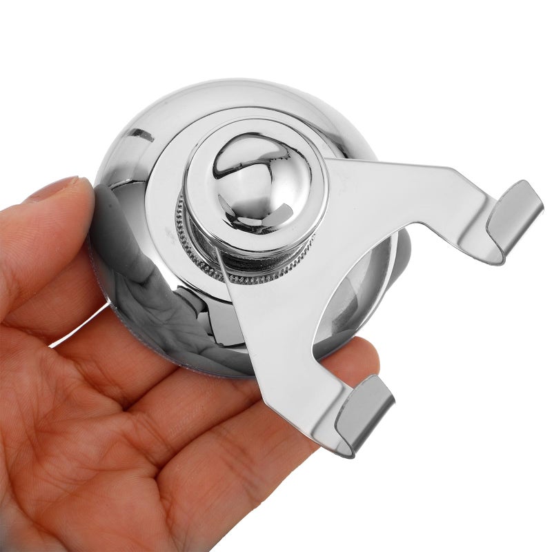 Stainless Steel Suction Cup Hooks 2 Pack For Glass Window Bathroom Wall Kitchen Towel Holder - Image 5