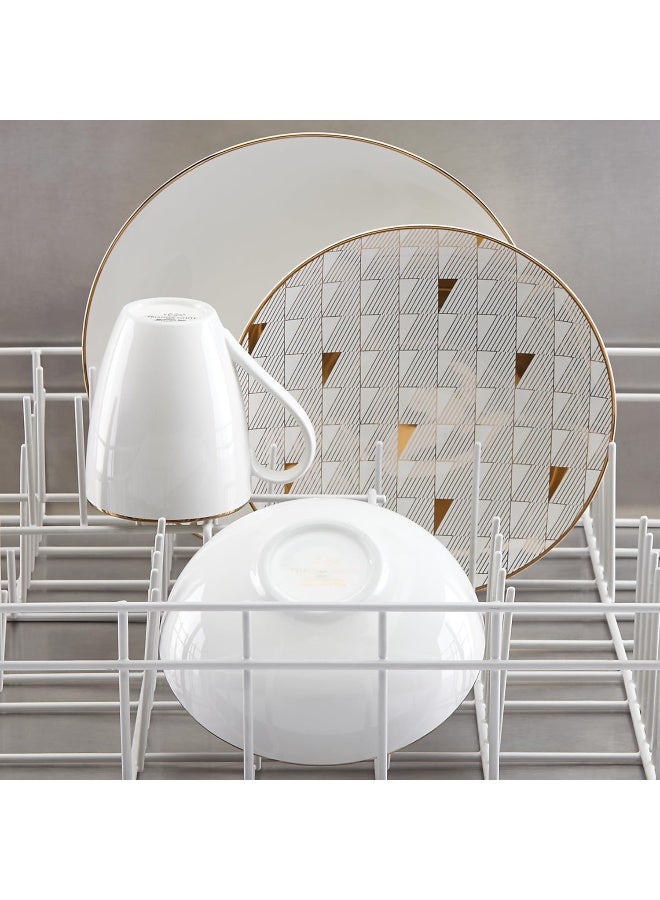 LENOX طقم أدوات المائدة لينكس وايت تريانا 12 قطعة - Image 2