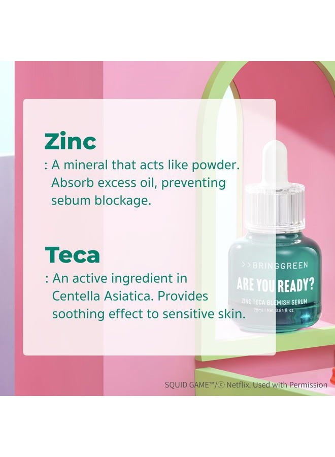 BRING GREEN [LIMITED EDITION INSPIRED BY SQUID GAME] – Netflix's exclusive Squid Game brand makes this Zinc Teak Serum a standout choice for both com fans - Image 3