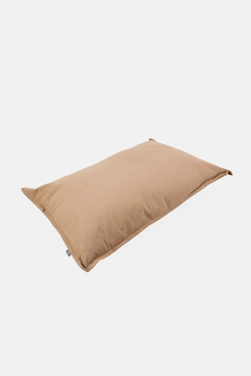 Muy Mucho Rectangular Shape Removable Cover Cushion, Khaki