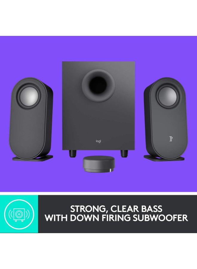 Logitech Z407 Bluetooth Computer Speakers With Subwoofer And Wireless control Black - Image 5