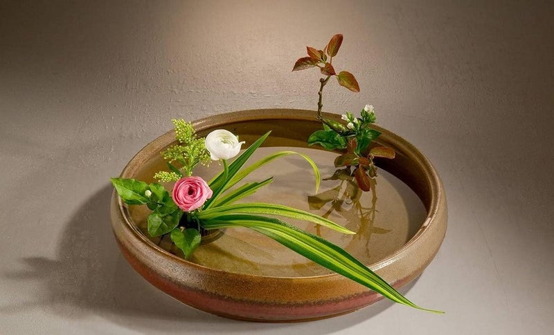 JapanBargain 2304, Japanese Ikebana Kenzan Flower Frog for Flower Arrangements Brass Floral Arranging Pin Needle Holder Made in Japan, 5-1/8" x 1-5/8" - Image 3
