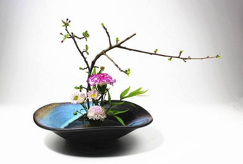 JapanBargain 2304, Japanese Ikebana Kenzan Flower Frog for Flower Arrangements Brass Floral Arranging Pin Needle Holder Made in Japan, 5-1/8" x 1-5/8" - Image 2