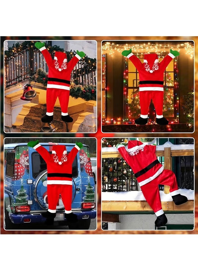 توبيتش زينة الكريسمية - زينة بابا نويل معلق، زينة الكريسمية متعددة الاستخدامات للأسقف والمرصعة والقنوات والشرفة داخل والخارج - Image 3