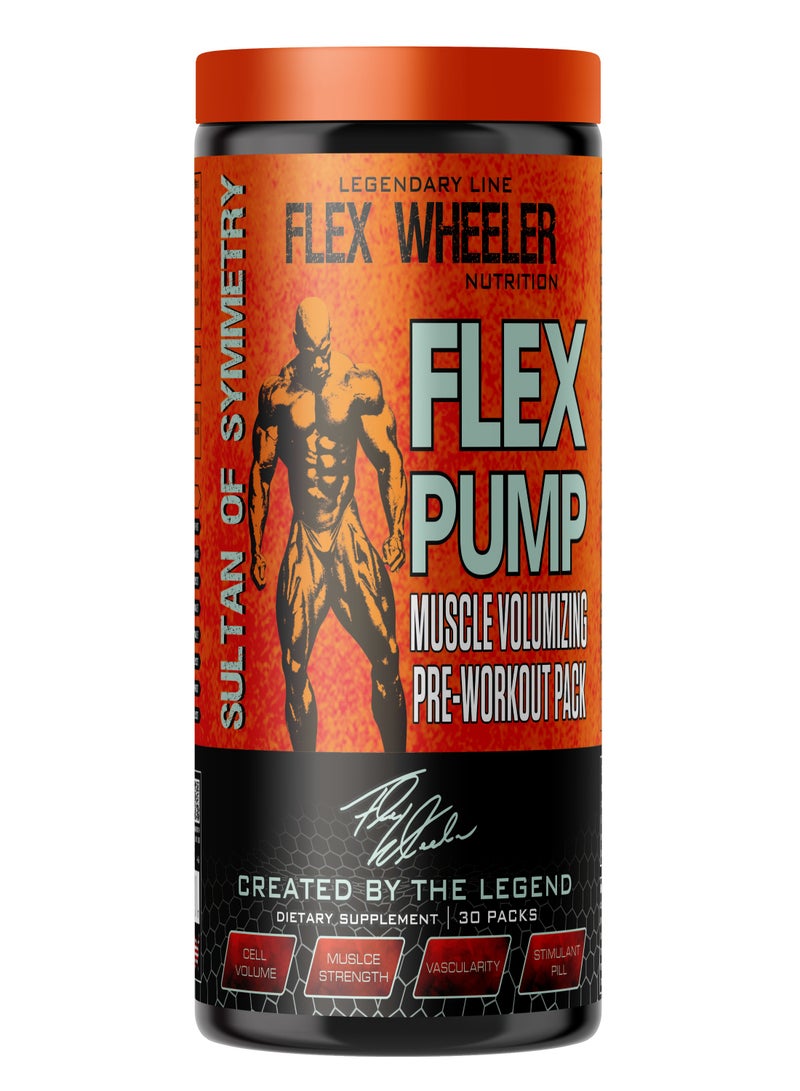 فليكس ويلرنيوتريشن  فليكس بامب من Flex Wheeler Nutrition - مكمل ما قبل التمرين لزيادة حجم العضلات - Image 1
