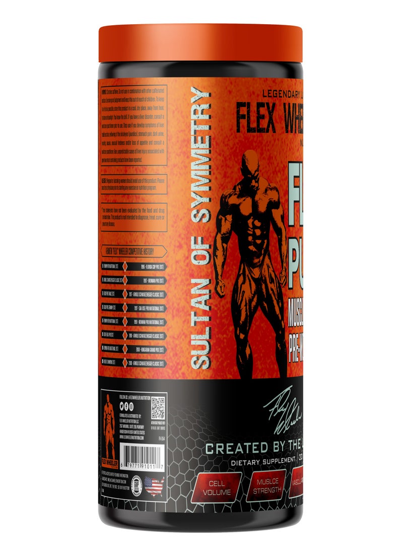 فليكس ويلرنيوتريشن  فليكس بامب من Flex Wheeler Nutrition - مكمل ما قبل التمرين لزيادة حجم العضلات - Image 2