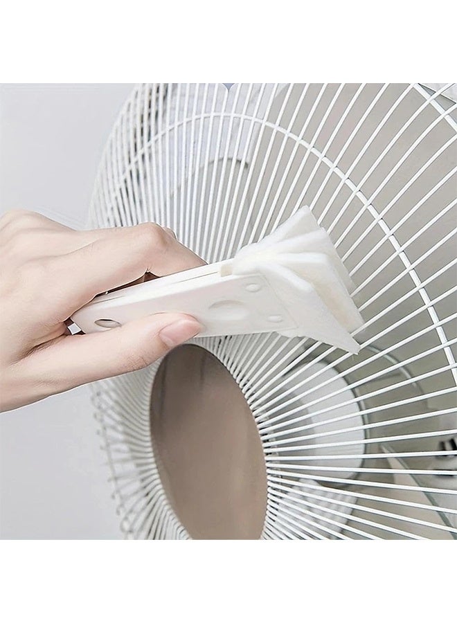 2pc Multi-Functional Fan Cleaning Brush，Keyboard Gap, Plastic Soft Dusting Brush，Cleaning Tools, Supplies - Image 3