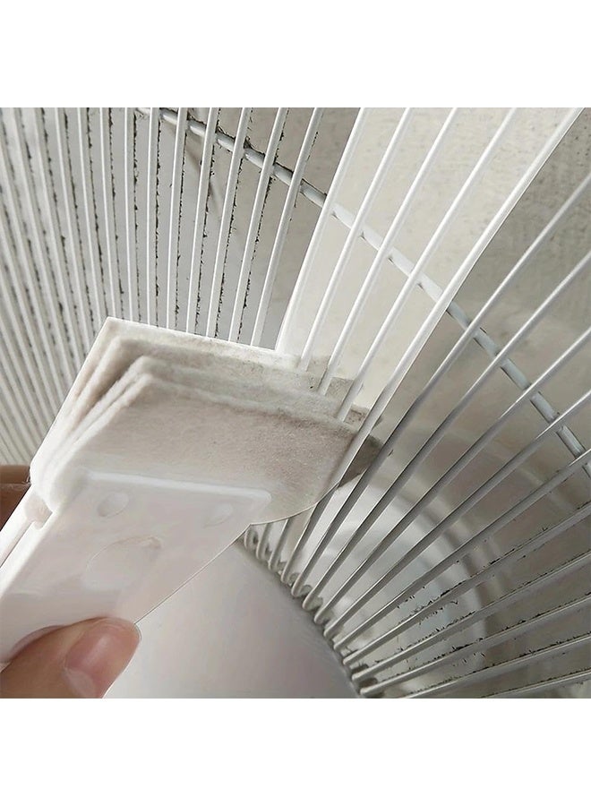 2pc Multi-Functional Fan Cleaning Brush，Keyboard Gap, Plastic Soft Dusting Brush，Cleaning Tools, Supplies - Image 4