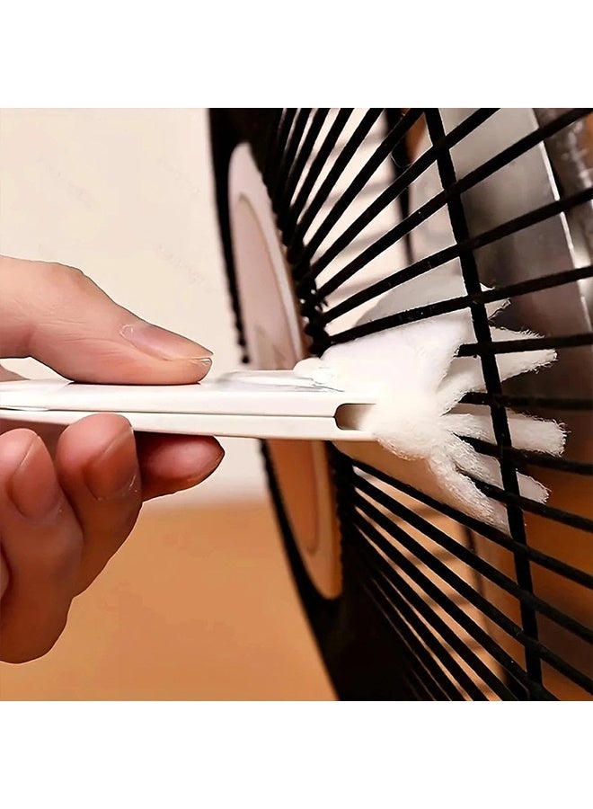 2pc Multi-Functional Fan Cleaning Brush，Keyboard Gap, Plastic Soft Dusting Brush，Cleaning Tools, Supplies - Image 5