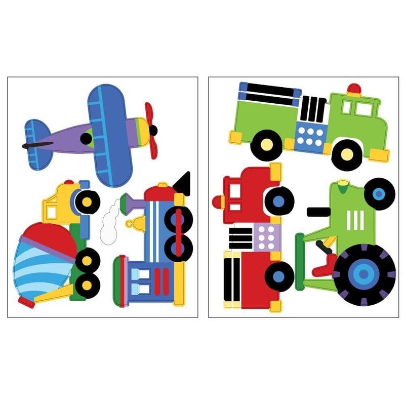 Wallies Wall Stickers Multicolor